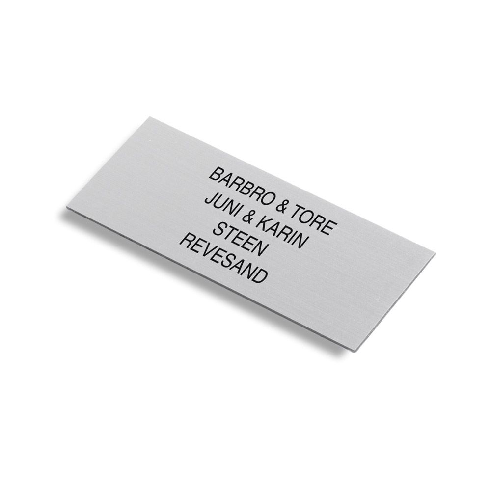 1. Komplett skiltpakke / Sign- package